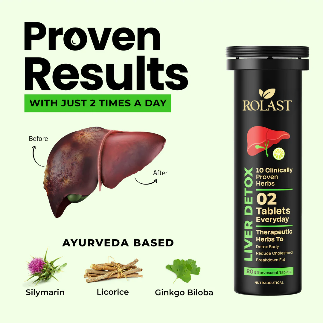 Liver Detox Effervescent Tablet - Drop Fizz & Drink