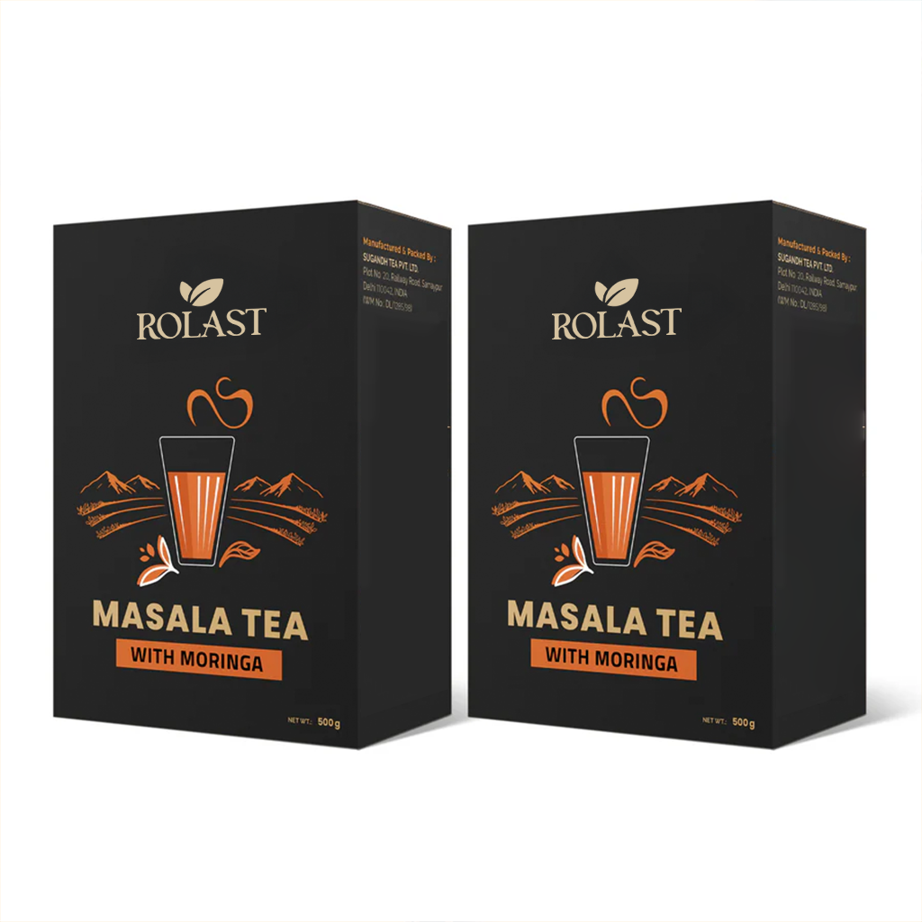 Rolast Masala Tea - Kadak Masala Chai Powder with Moringa
