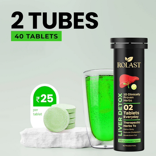 Liver Detox Effervescent Tablet - Drop Fizz & Drink