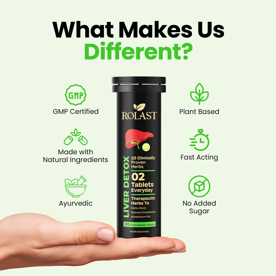 Liver Detox Effervescent Tablet - Drop Fizz & Drink