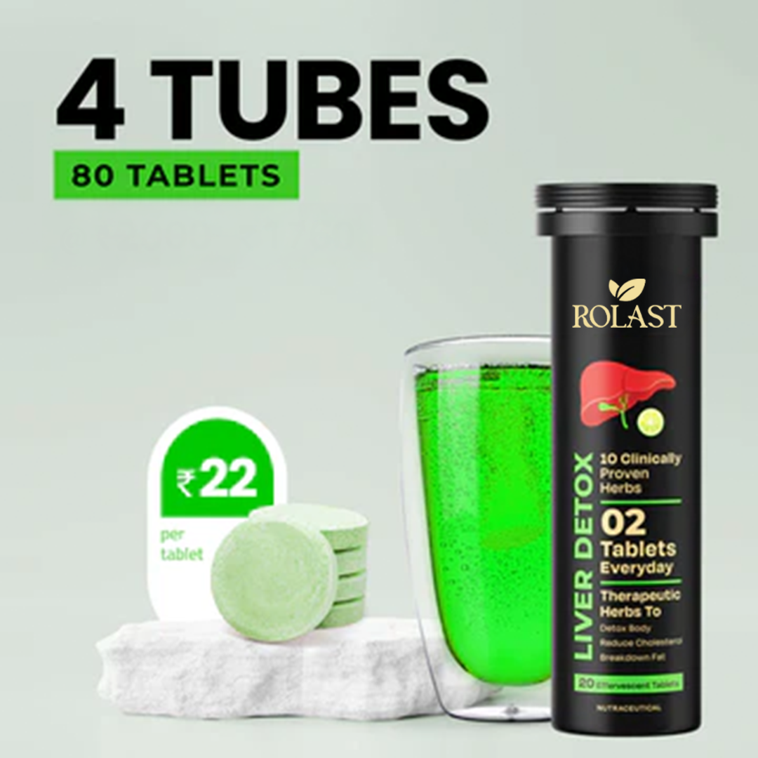Liver Detox Effervescent Tablet - Drop Fizz & Drink