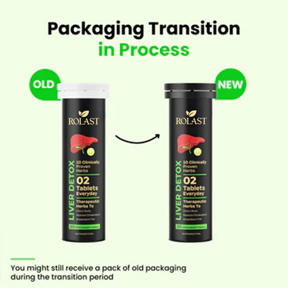 Liver Detox Effervescent Tablet - Drop Fizz & Drink