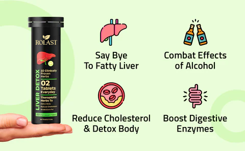 Liver Detox Effervescent Tablet - Drop Fizz & Drink